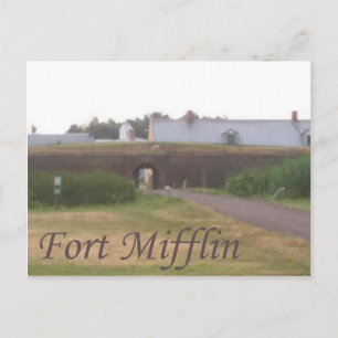 FORT MIFFLIN POSTKARTE