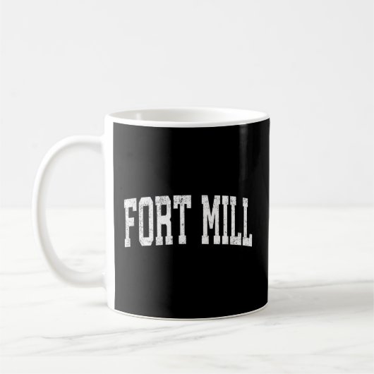 Fort Mill South Carolina Sc Athletic Sports Kaffeetasse (Links)