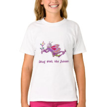 "Fort mit den Feen" Mädchen T-Shirt