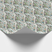 Fort Moore Map Gift Wrap Geschenkpapier (Ecke)