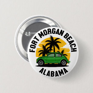 Fort Morgan Beach, Alabama Button