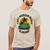 Fort Morgan Beach, Alabama T-Shirt (Vorderseite)