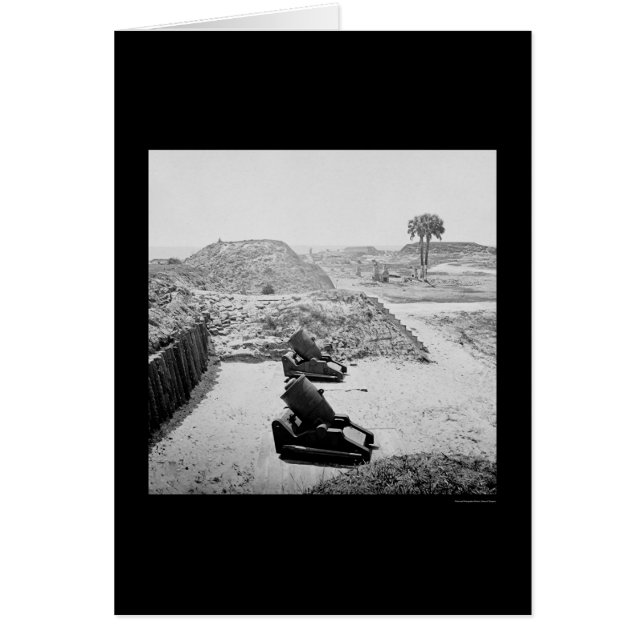 Fort Moultrie Interior near Chaleston, SC 1865 (Vorne)