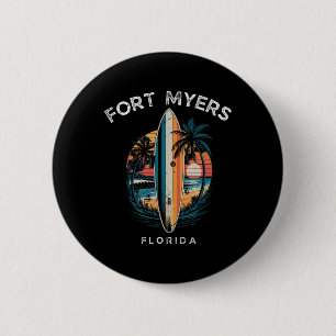 Fort Myers Beach Florida Männer Frauen Surfen  Button