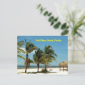Fort Myers Beach, Florida Postkarte (Stehend Vorderseite)