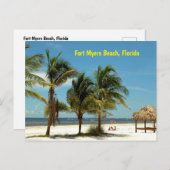 Fort Myers Beach, Florida Postkarte (Vorne/Hinten)