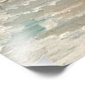 "Fort Myer's Beach" Foto drucken (Ecke)