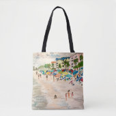 "Fort Myer's Beach" Gemälde von Therese Kramer Tasche (Vorderseite)