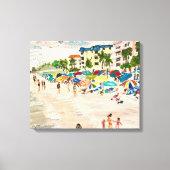 "Fort Myers Beach" in Acryl Leinwanddruck (Vorderseite)