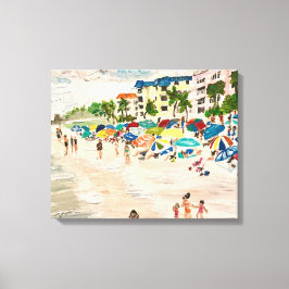 "Fort Myers Beach" in Acryl Leinwanddruck