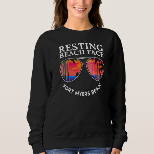 Fort Myers Beach Ocean Spaß Beach Sweatshirt