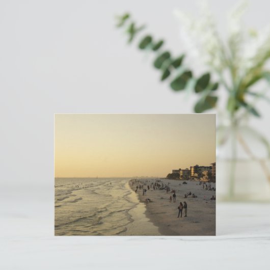 Fort Myers Beach Postkarte (Stehend Vorderseite)