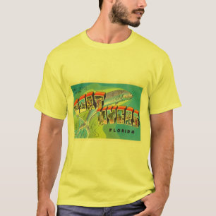 Fort Myers Florida alte Vintage Reise-Andenken T-Shirt