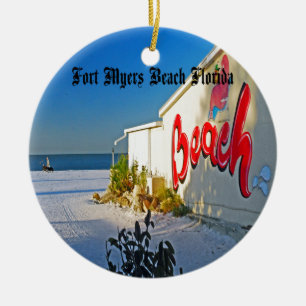 Fort Myers Florida Keramikornament