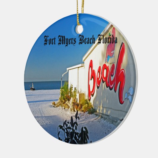 Fort Myers Florida Keramikornament (Links)