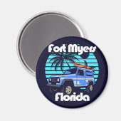 Fort Myers Florida Magnet (Vorderseite/Rückseite)