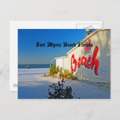 Fort Myers florida Postkarte (Vorne/Hinten)