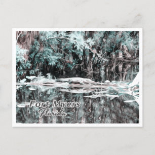 FORT MYERS FLORIDA POSTKARTE