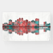 Fort Myers Florida Skyline Banner (Horizontal)