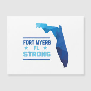 Fort Myers Florida Stark Magnetkarte