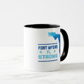 Fort Myers Florida Strong Tasse (VorderseiteRechts)