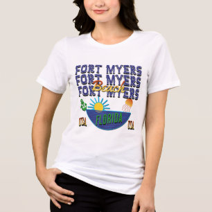 Fort Myers, Florida Tri-Blend Shirt