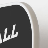 Fort Myers Florida US Black and White Custom Pickleball Schläger (Linke Seite)