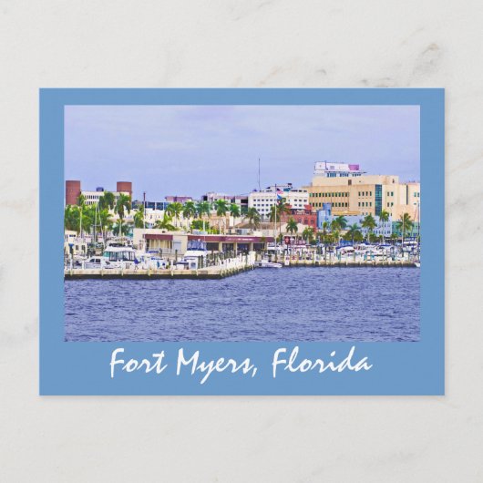 Fort Myers, Florida, USA Postkarte (Vorderseite)