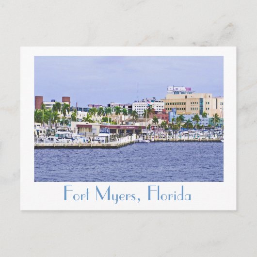 Fort Myers, Florida, USA Postkarte (Vorderseite)