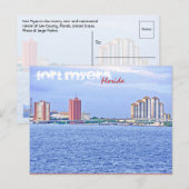 Fort Myers, Florida, USA Postkarte (Vorne/Hinten)