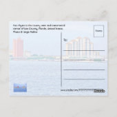 Fort Myers, Florida, USA Postkarte (Rückseite)