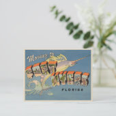 Fort Myers Florida - Vintager Adresswechsel Postkarte (Stehend Vorderseite)