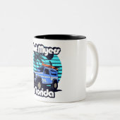 Fort Myers Florida Zweifarbige Tasse (VorderseiteRechts)