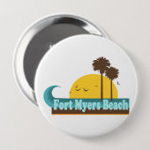 Fort- Myersstrand Button (Vorne & Hinten)