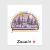 Fort Payne, Alabama Aufkleber (Blatt)