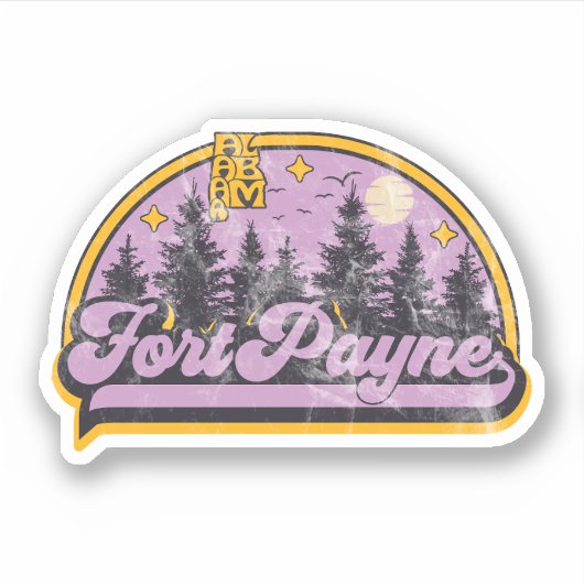 Fort Payne, Alabama Aufkleber (Vorderseite)