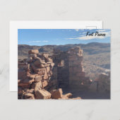 Fort Pearce Postkarte (Vorne/Hinten)