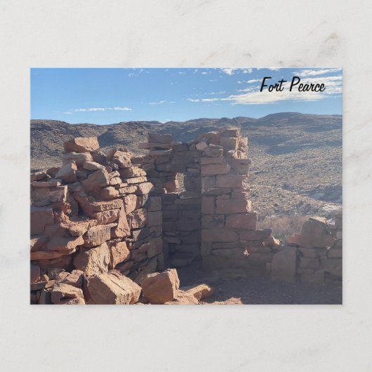 Fort Pearce Postkarte (Vorderseite)