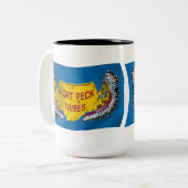 Fort Peck Assiniboine Flag Tasse (Vorderseite Links)
