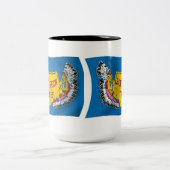 Fort Peck Assiniboine Flag Tasse (Mittel)