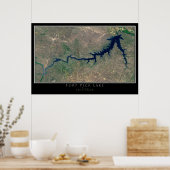 Fort Peck Montana Highlights Poster (Küche)