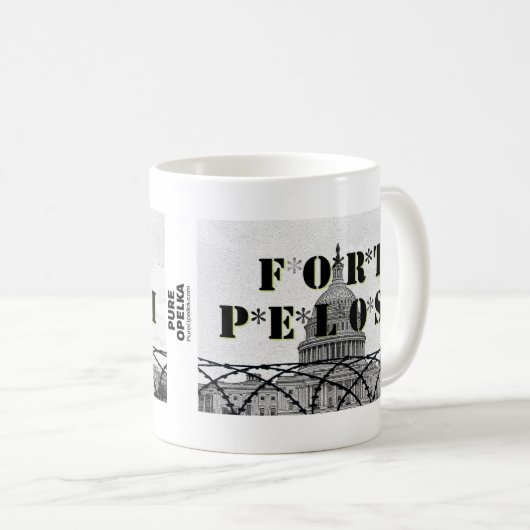 Fort Pelosi Kaffeetasse (VorderseiteRechts)
