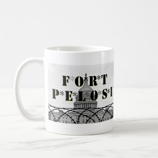 Fort Pelosi Kaffeetasse (Links)