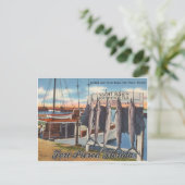 Fort Pierce Florida Postkarte (Stehend Vorderseite)