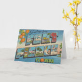 Fort Pierce Greeting Karte (Gelbe Blume)