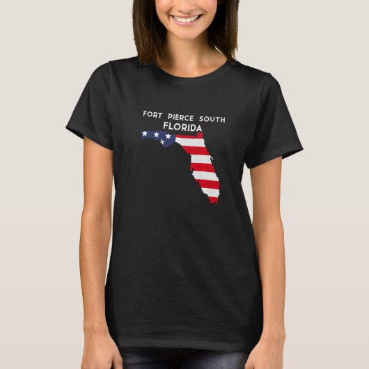 Fort Pierce South Florida USA Staat America Travel T-Shirt (Vorderseite)