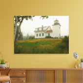 Fort Point Light, Maine Leinwanddruck (Insitu (Wohnzimmer))