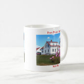 Fort Point Light, Maine Tasse (VorderseiteRechts)