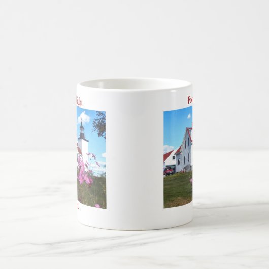 Fort Point Light, Maine Tasse (Mittel)
