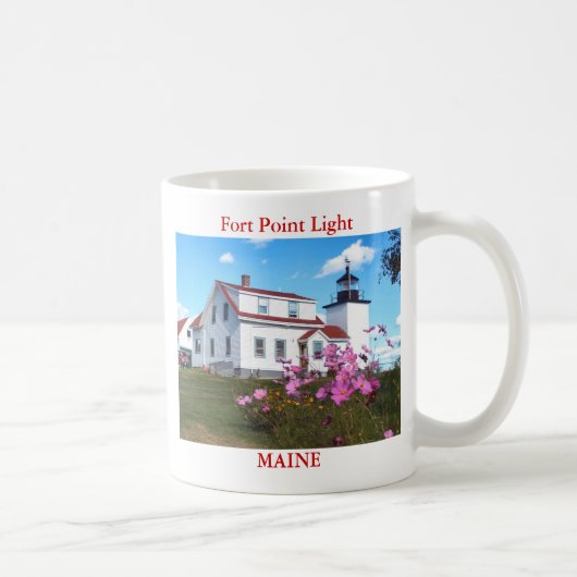 Fort Point Light, Maine Tasse (Rechts)